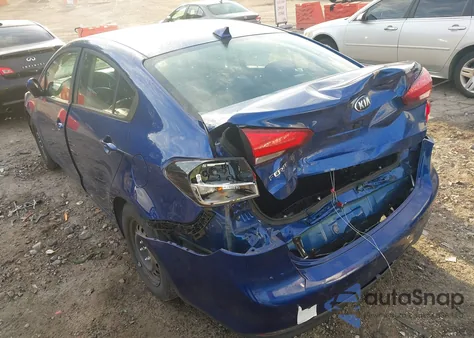 2018 Kia Forte Lx from USA, damaged, VIN 3KPFL4A7XJE269815